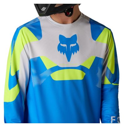 Maglia a maniche lunghe Fox Ranger Tactile blu/bianca da uomo