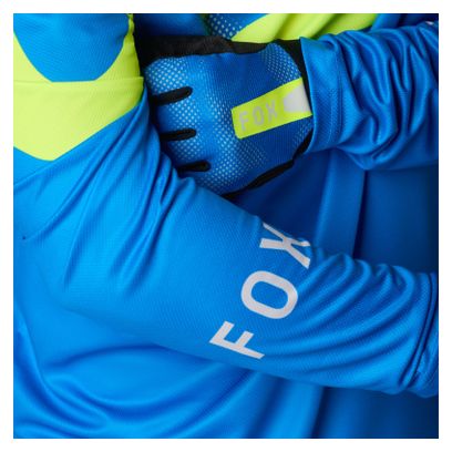Maglia a maniche lunghe Fox Ranger Tactile blu/bianca da uomo