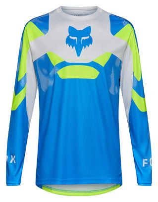 Maglia a maniche lunghe Fox Ranger Tactile blu/bianca da uomo