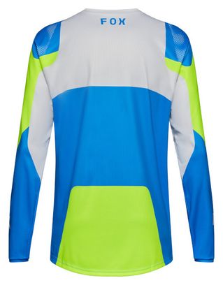Maglia a maniche lunghe Fox Ranger Tactile blu/bianca da uomo