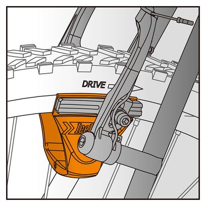 Cale de Réglage IceToolz 55B1 pour Frein à Patins V-Brake