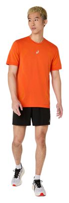 Asics Road Seamless Orange Men's Running T-Shirt