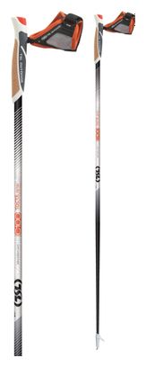 Unisex Nordic Walking Poles TSL Tactil C100 Orange/Grey