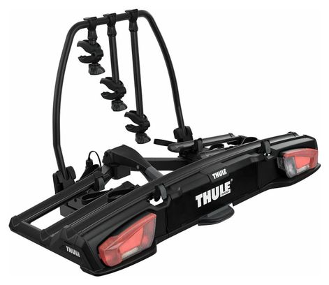 Thule VeloSpace XT 3 939001 Anhängerkupplung Fahrradträger - 3 Fahrräder Schwarz