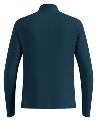 Jersey Odlo Essential Ceramiwarm con media cremallera, azul, para hombre