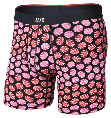 Boxer Saxx Vibe Xtra Soft Comfort rosa/nero da uomo