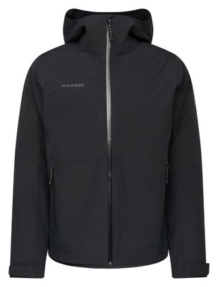 Chaqueta 3 en 1 Mammut Linard Guide HS con capucha, negra, para hombre