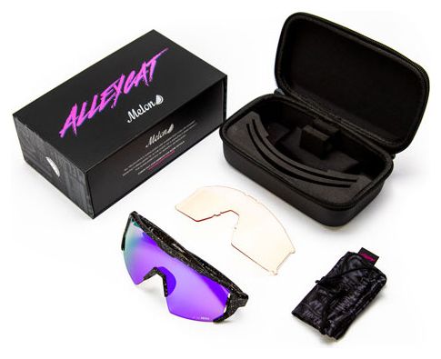 Melon Optics Alleycat Black/Silver Logo/Amber | Alltricks.com