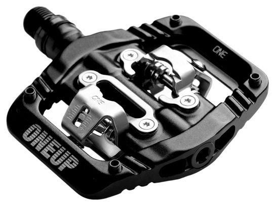 Pédales Plates VTT Black Ops Torqlite UL Noires Axe 9/16 CNC