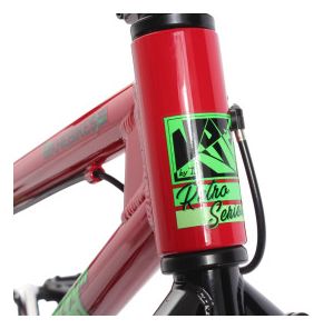 Vélo BMX en aluminium adulte TRICKY AL rouge 20 pouces 10.9 kg