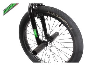 Vélo BMX en aluminium adulte TRICKY AL rouge 20 pouces 10.9 kg