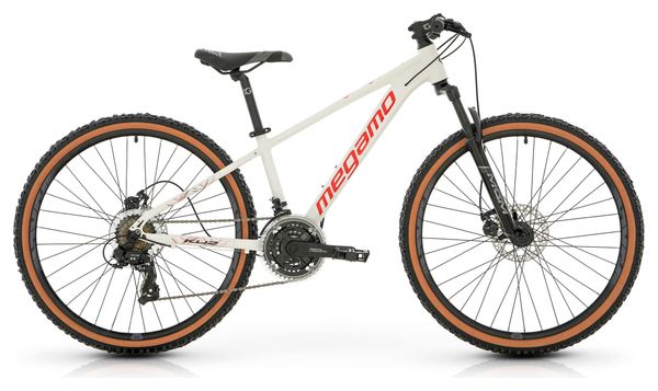 Megamo KU2 Shimano Tourney 7V 26'' Wit 2026 Halfstijve MTB voor kinderen