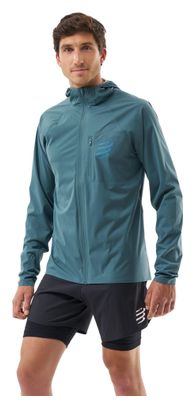 Compressport Tempest - Giacca impermeabile blu per uomo