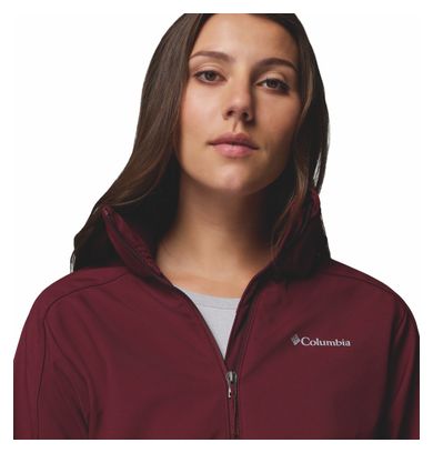 Giacca Softshell Columbia Cascade Ridge III Donna Bordeaux