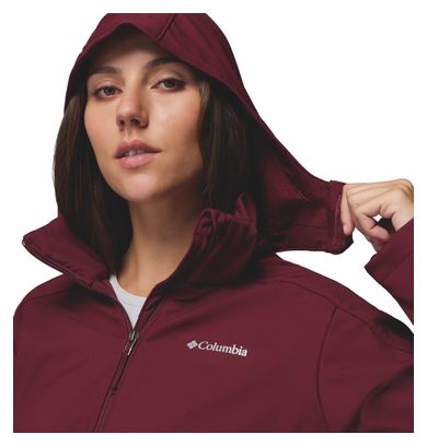 Giacca Softshell Columbia Cascade Ridge III Donna Bordeaux