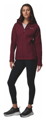Giacca Softshell Columbia Cascade Ridge III Donna Bordeaux