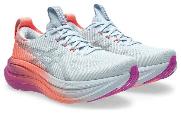 Scarpe da corsa Asics Gel-Nimbus 28 Sunny Sizzle Blu/Rosa Donna