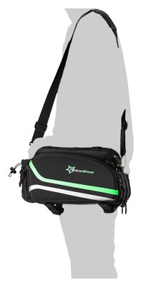 Sacoche de porte-bagages arrière étanche et pliable  10-35 L