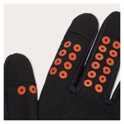 Oakley All Mountain MTB Long Gloves Orange/Black