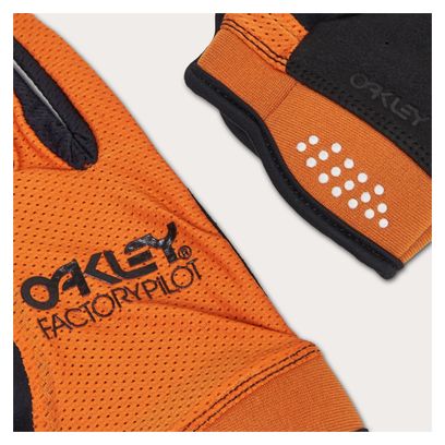 Gants Longs Oakley All Mountain MTB Orange/Noir