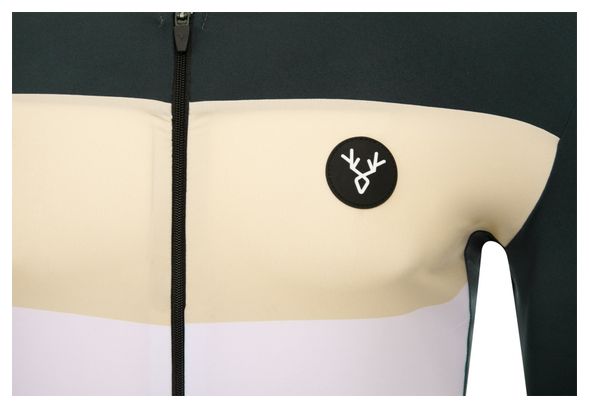 LeBram Eze Kurzarm Jersey Agave Green Creame Fit Cup