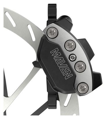 Conjunto de pinza de freno de disco Sram Maven Ultimate Plata Negro
