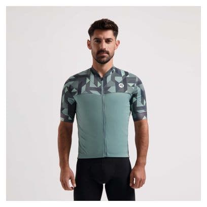 Maillot Manches Courtes Rogelli Essential Graphic Gris Homme