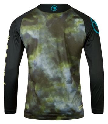 Endura Nuage de Pixels LTD Long Sleeve Jersey - Black