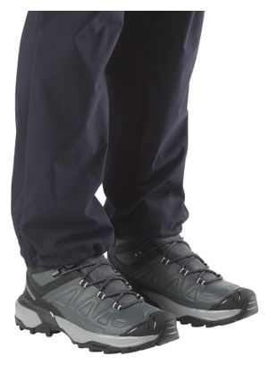 Salomon X Ultra Snowpilot Waterproof Hiking Shoes, Green/Gray, Women's