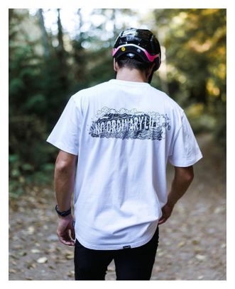 T-Shirt Manches Courtes DHaRCO Kentaro Blanc Homme