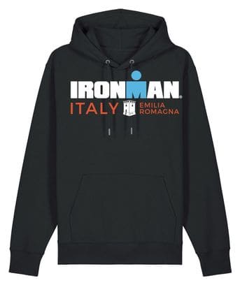 Felpa con cappuccio Ironman 70.3 Italy Emilia-Romagna Nero