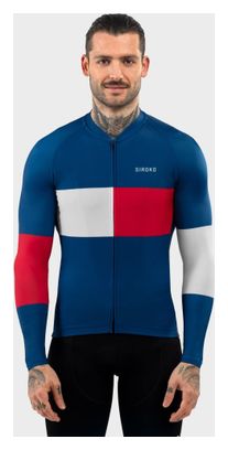 Maillot vélo manches longues homme Cyclisme M2 Vezzana Bleu