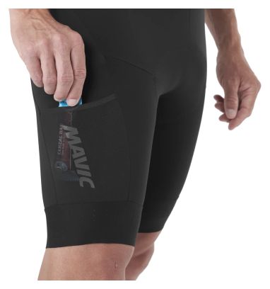 Kurze Radhose mit Trägern Mavic Allroad Cargo Schwarz