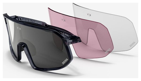 Van Rysel Brille - Perf 900 Zeiss Pack - Grau