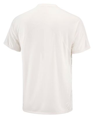 Herenshirt Salomon Sense Aero Graphic met korte mouwen Wit