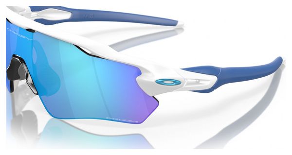 Lunettes Oakley RADAR EV XS Matte White Prizm Sapphire / Réf : OJ9001-2631