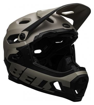 Bell Super DH Mips Removable Chinstrap Helm Sand Grey Black 2022