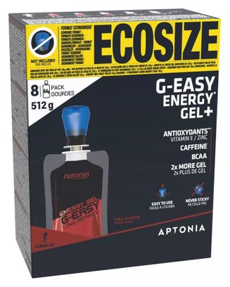 8 gel energetici a lunga distanza Aptonia G-Easy Cola 64g