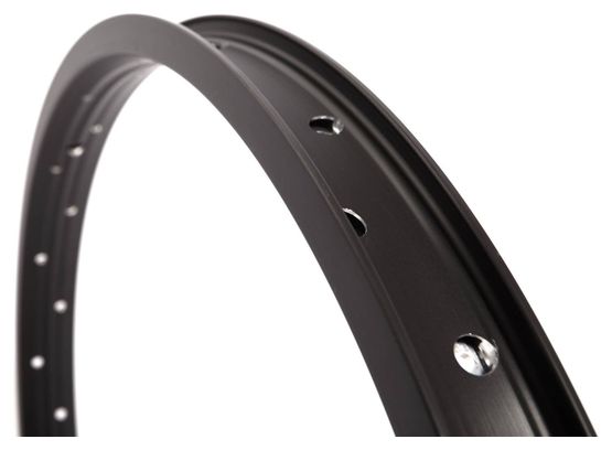 BMX Jante Double Chambre 36 Trous Noir KHEbikes