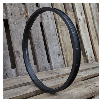 BMX Jante Double Chambre 36 Trous Noir KHEbikes