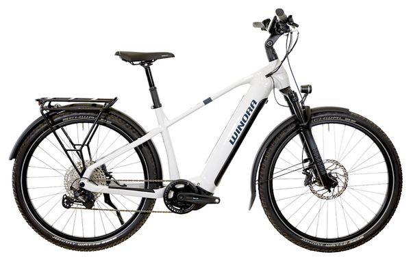 Wiederaufbereitetes Produkt - Elektrisches Citybike Winora Yucatan X12 Pro Shimano Deore XT 27.5'' 720 Wh Smoke 2023