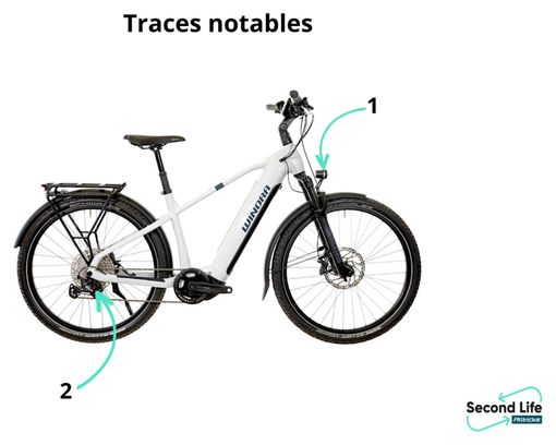 Wiederaufbereitetes Produkt - Elektrisches Citybike Winora Yucatan X12 Pro Shimano Deore XT 27.5'' 720 Wh Smoke 2023