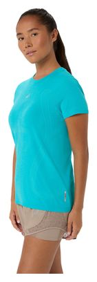 Asics Road Seamless Blue Women's Running T-Shirt