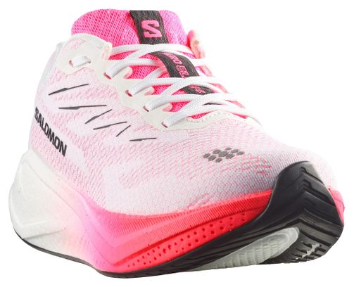Salomon Aero Blaze 4 Laufschuhe, weiß/rosa, für Damen