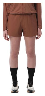 Pantalones cortos Salomon SHKout Core 4in marrones para mujer