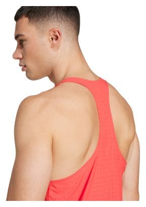 adidas Adizero Road To Records Tanktop Rot Herren