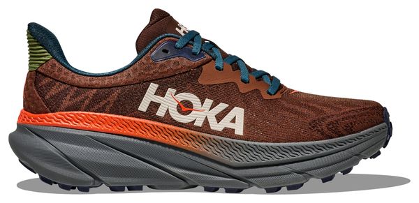 Zapatillas de trail Hoka Challenger 7 para hombre, rojas