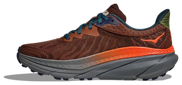 Zapatillas de trail Hoka Challenger 7 para hombre, rojas