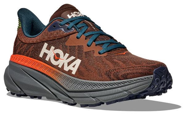 Zapatillas de trail Hoka Challenger 7 para hombre, rojas