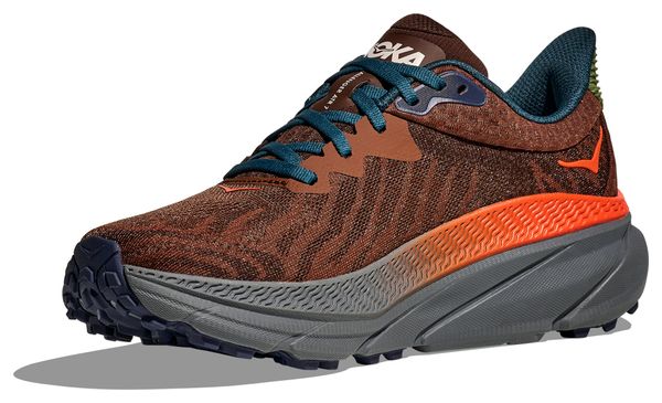 Zapatillas de trail Hoka Challenger 7 para hombre, rojas